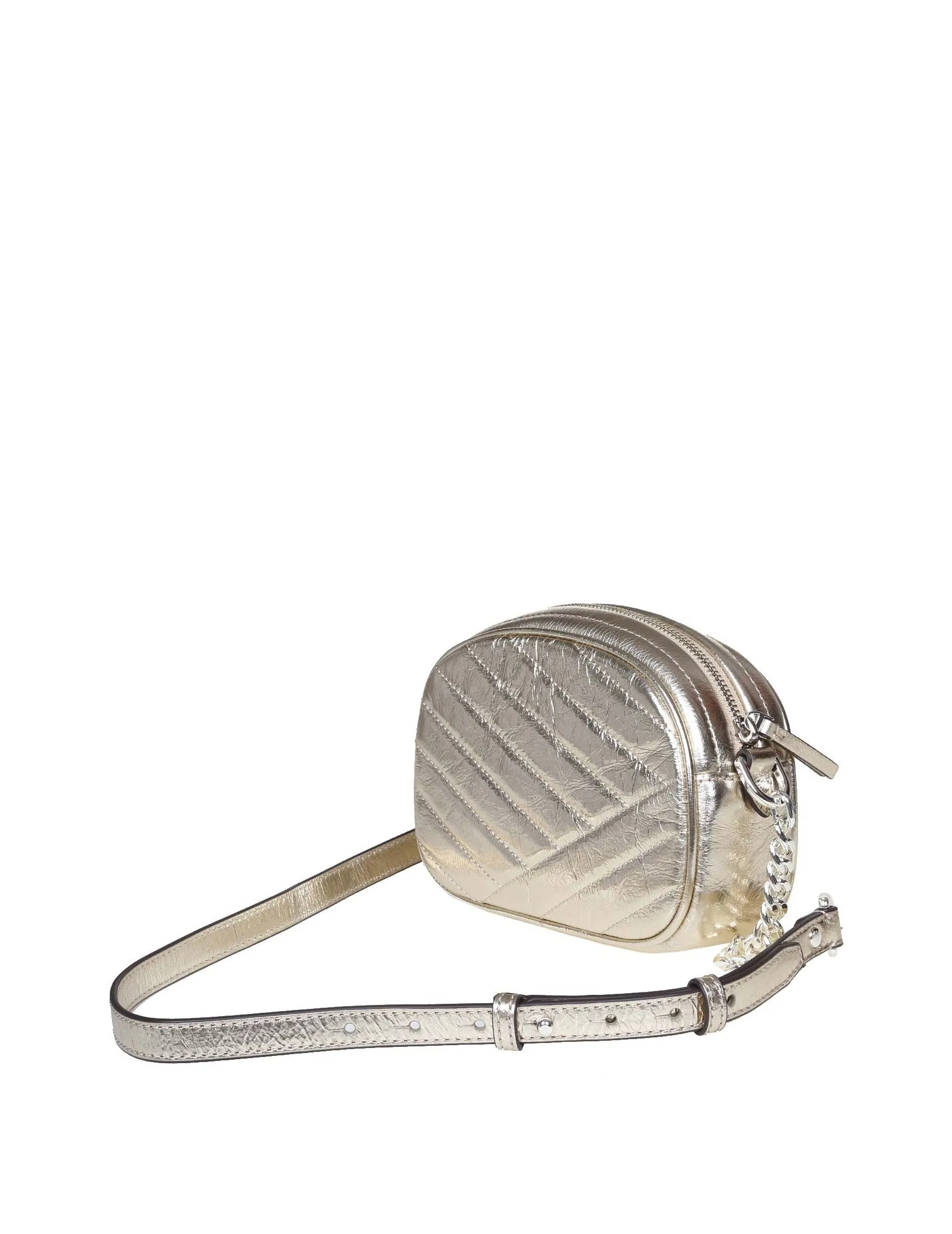 Tory Burch Kira Metallic Small Camera Bag