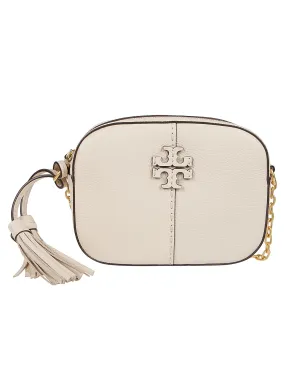 Tory Burch McGraw Logo Embossed Camera Bag