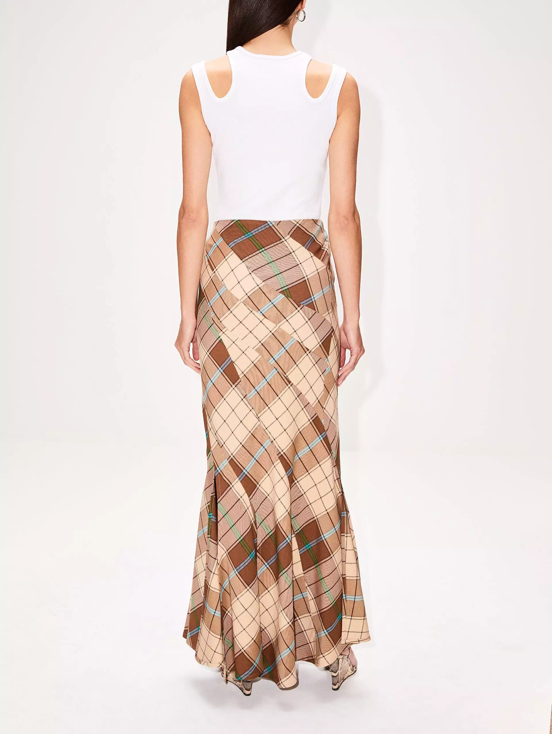 Twisted Maxi Skirt