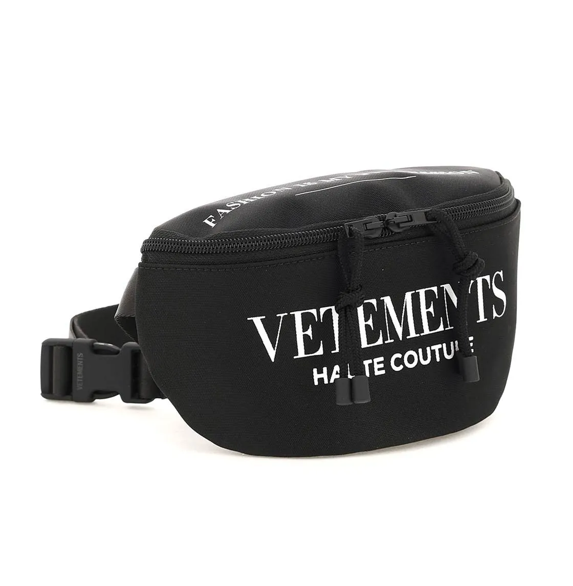 Vetements Logo Printed Zipped Belt Bag