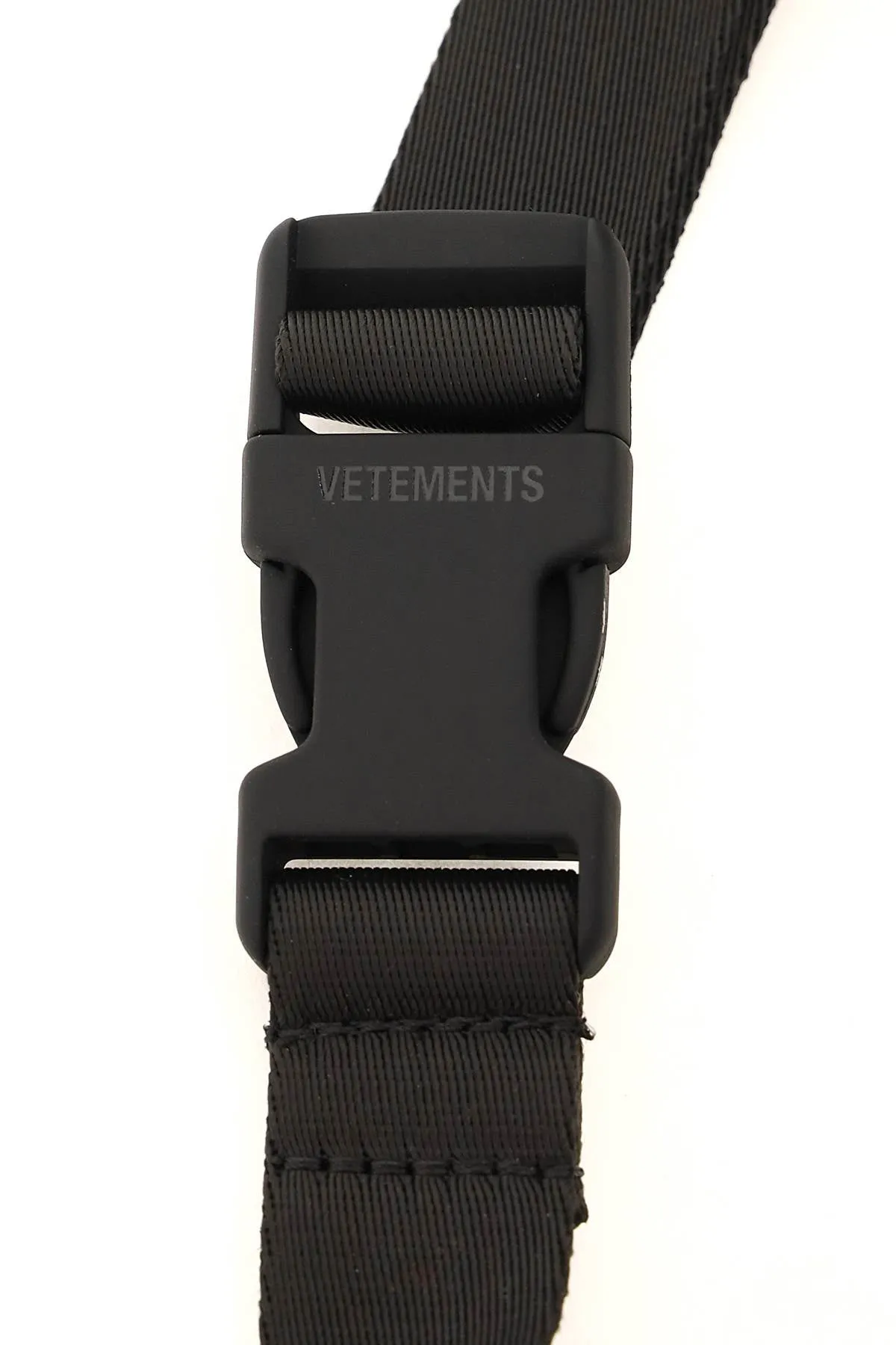 Vetements Logo Printed Zipped Belt Bag