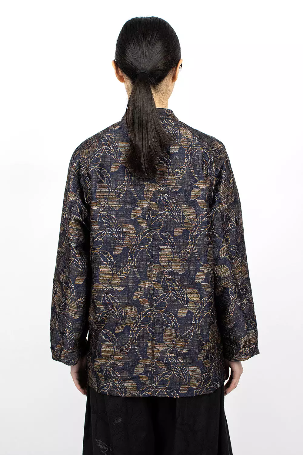 V.N.S.C Jacket Navy/Botanical Jacquard