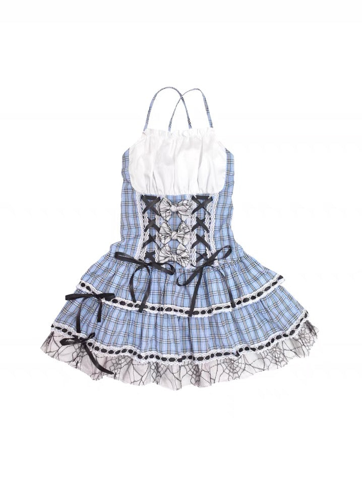 Yami kawaii harajuku fashion slip dress